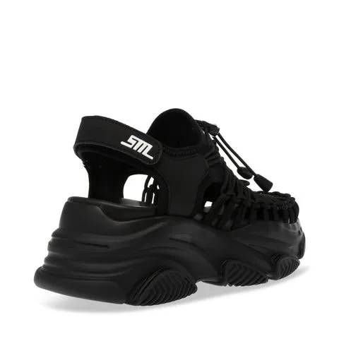 Steve Madden Power Up Black/Black