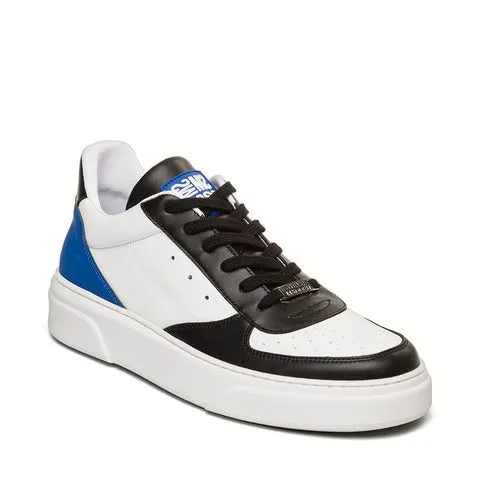 Steve Madden Men Brent Wht/Blk/Blue