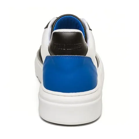 Steve Madden Men Brent Wht/Blk/Blue