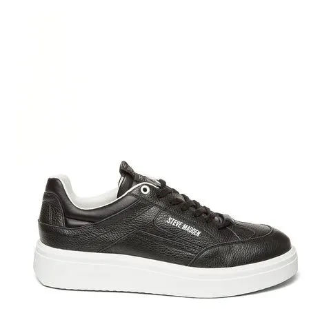 Steve Madden Men Orlando Black Leather