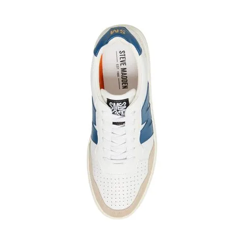 Steve Madden Men Markouse Wht/Blue