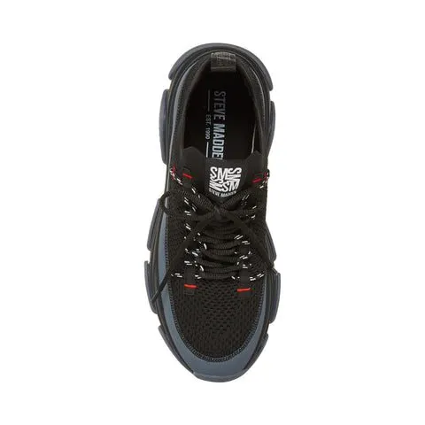 Steve Madden Men Plasted Black