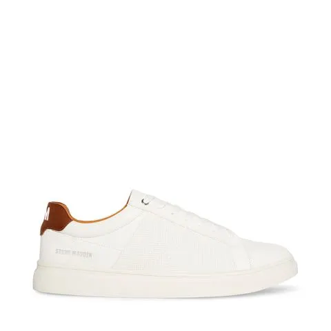 Steve Madden Men tarskie White/Cognac