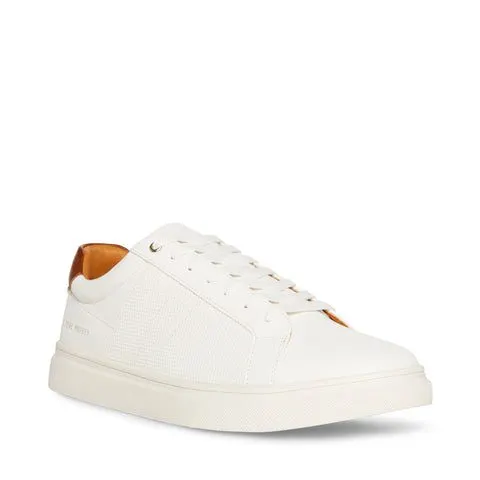 Steve Madden Men tarskie White/Cognac
