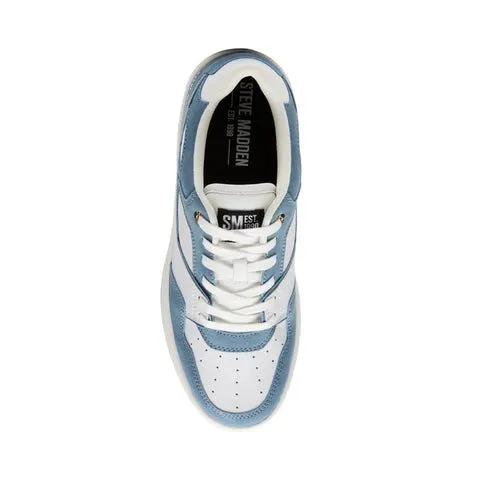 Steve Madden Men Traylon Wht/Lt Blue