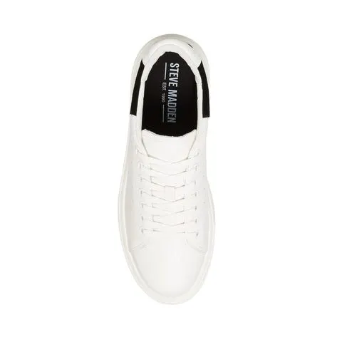 Steve Madden Men Rendall White/Black