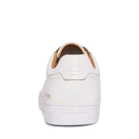 Steve Madden Men Arkken White Leather