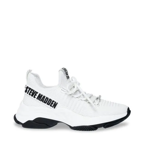 Steve Madden Mac-E White/Black