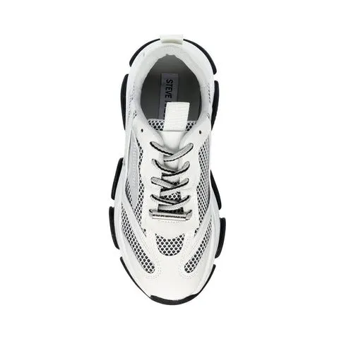 Steve Madden Possession-E Silver/White