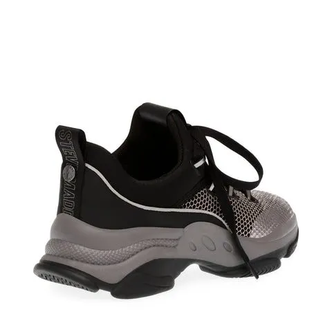 Steve Madden Medallion Black Pewter