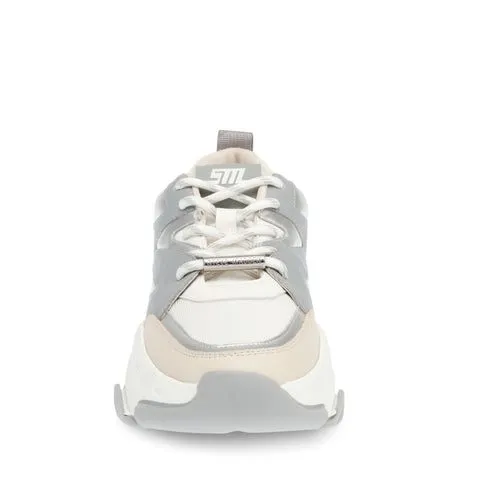 Steve Madden Progressive Silver/White