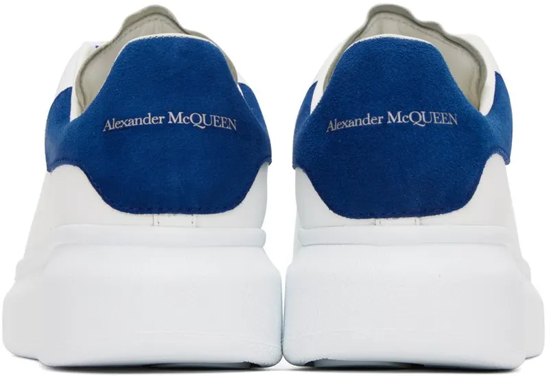 Alexander McQueen White & Pink Oversized Sneakers (553770WHGP7)