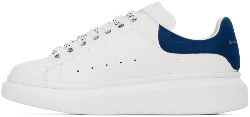 Alexander McQueen White & Pink Oversized Sneakers (553770WHGP7)