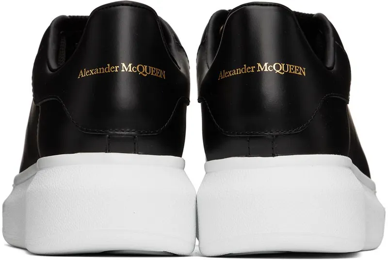 Alexander McQueen Black Oversized Sneakers (553770WHGP0)