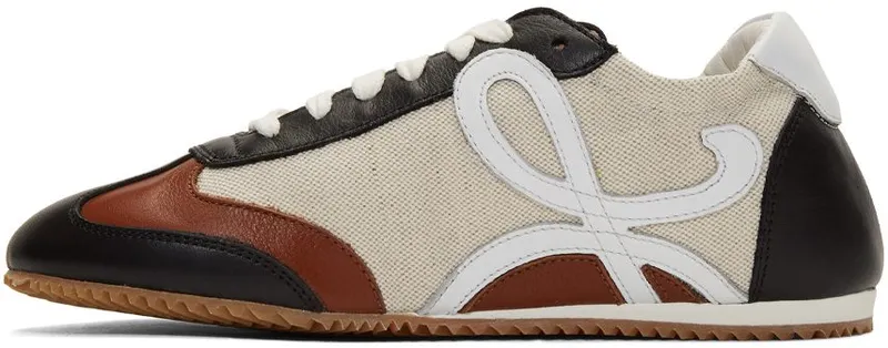 Loewe Beige & Navy Ballet Runner 2558 SAND/D (453.10.125)