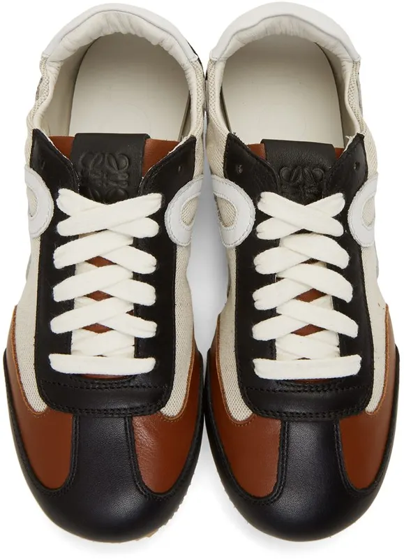 Loewe Beige & Navy Ballet Runner 2558 SAND/D (453.10.125)