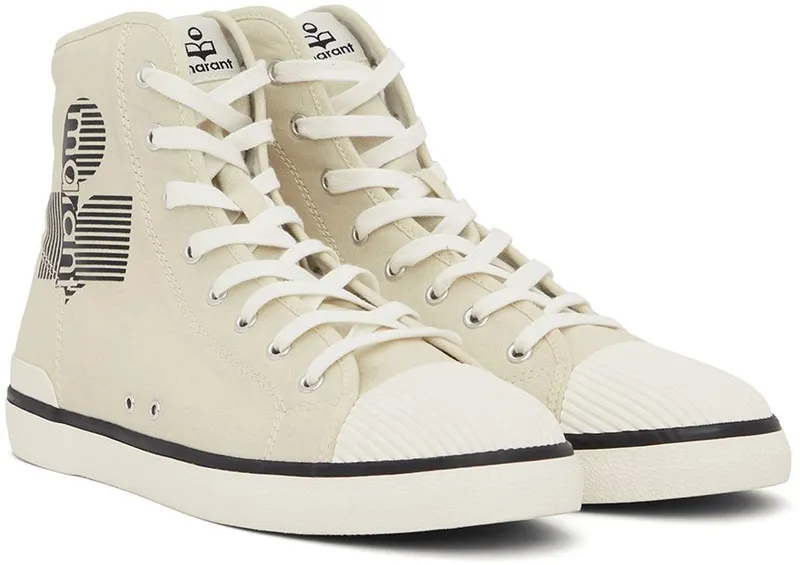 Isabel Marant Beige Benkeenh High-Top 20CK CHALK (00MBK0088-00M004N)