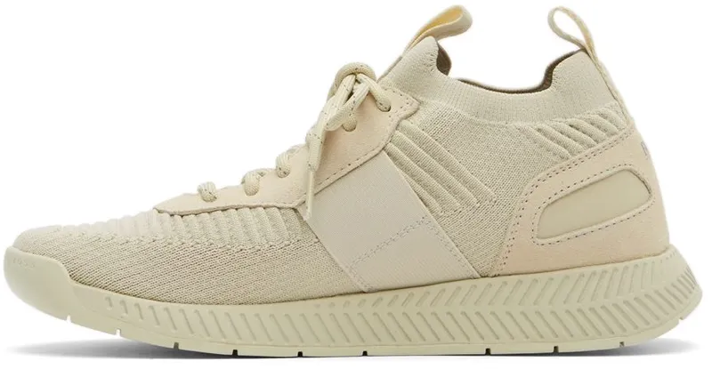 BOSS Beige Knitted Repreve® Sock Trainer 131 – OPEN WHITE (50452034)