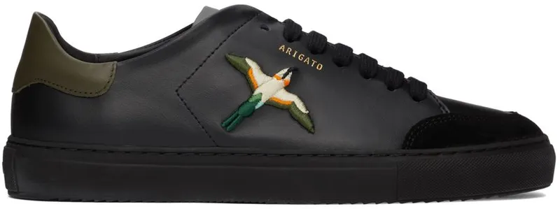 Axel Arigato Black & Khaki Clean 90 Triple Bee Bird BLACK/ARMY (28662)