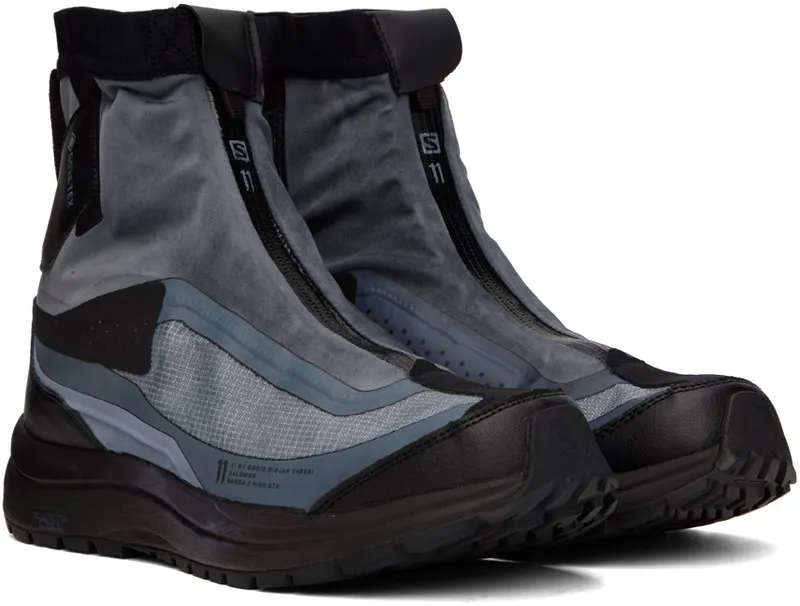 11 by Boris Bidjan Saberi Black & Navy Salomon Edition Bamba2 High GTX BLACK DYE (155 11xS)