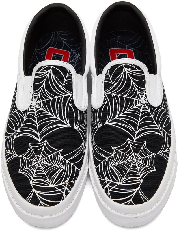 Converse Black & White Roll Up One Star CC Pro Slip-On WHITE/BLACK (170941C)