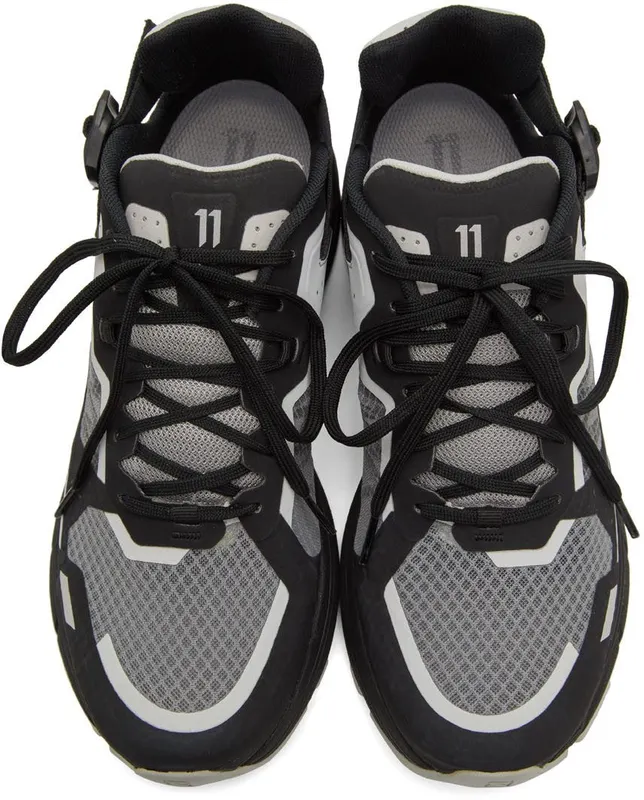 11 by Boris Bidjan Saberi Black & White Salomon Edition 11S Bamba 6 BLACK/LUNAR ROCK (11xS 125)