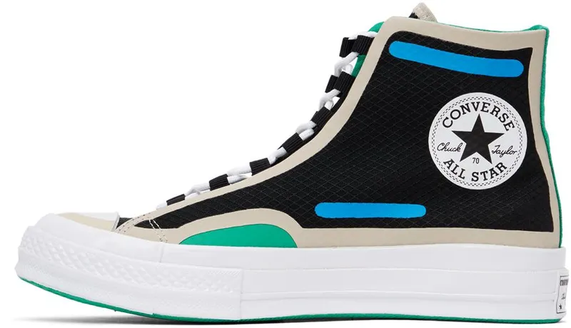Converse Black Digital Terrain Chuck 70 Hi BLK/STRING (170140C)