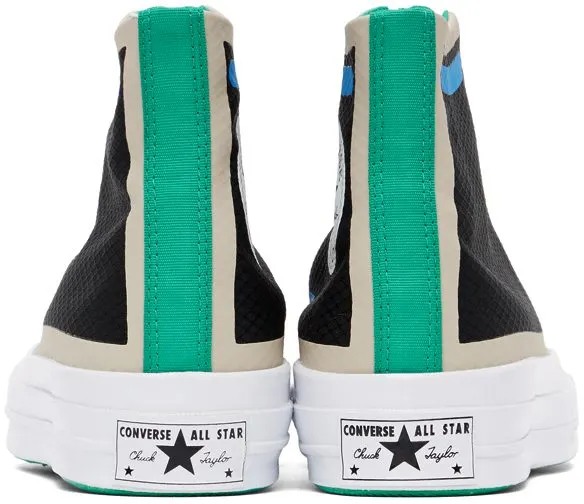 Converse Black Digital Terrain Chuck 70 Hi BLK/STRING (170140C)