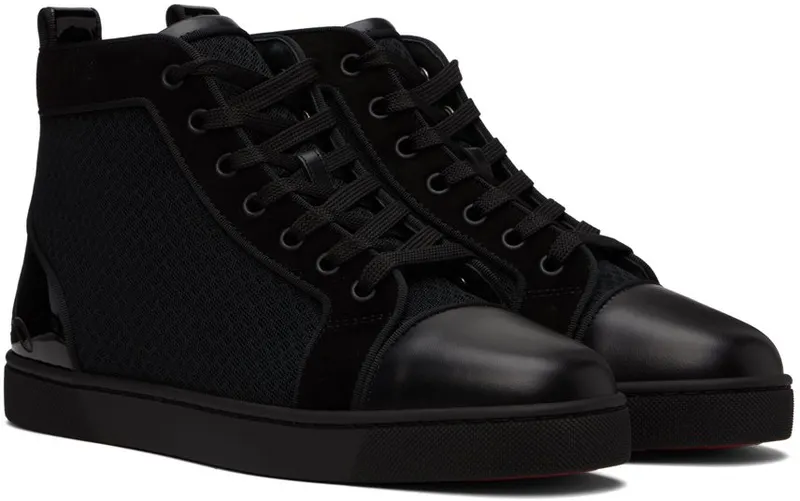 Christian Louboutin Black Fun Louis BK01 BLACK (3220713)