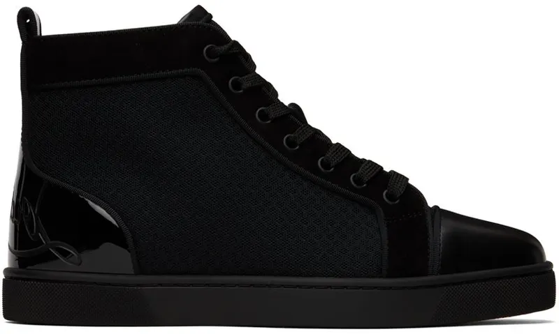 Christian Louboutin Black Fun Louis BK01 BLACK (3220713)