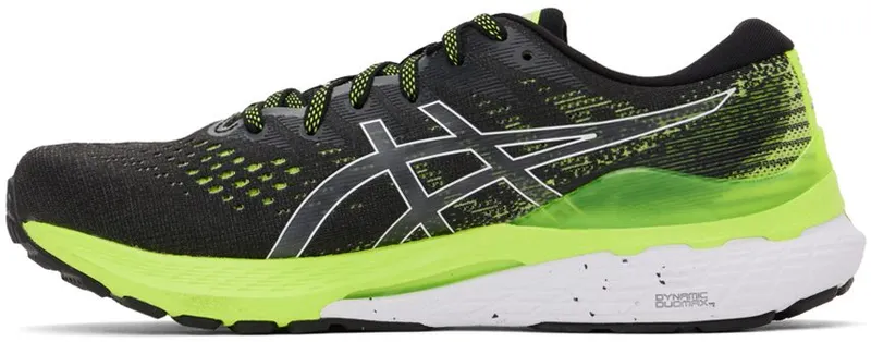 Asics Black Gel-Kayano 28 004 BLACK/HAZRD GREE (1011B189)