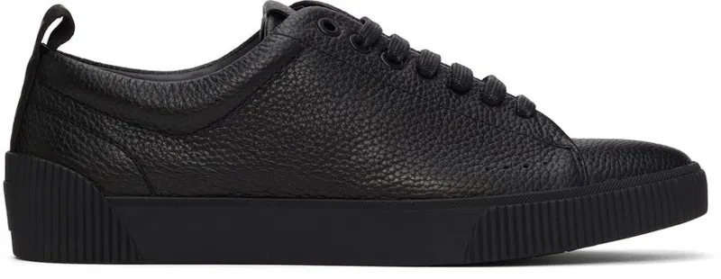 Hugo Black Grained Zero Tenn 1 BLACK (50414642)