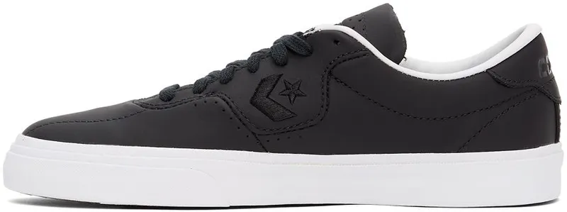 Converse Black Leather CONS Louie Lopez Pro OX BLACK/BLACK/WHITE (170499C)