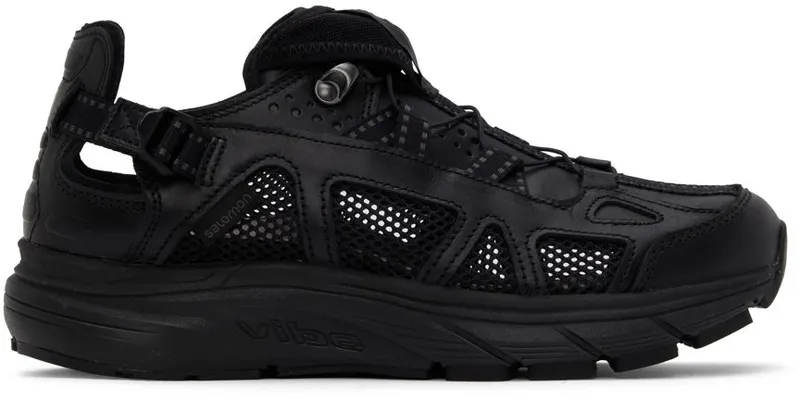 Salomon Black Leather Techsonic Advanced BLACK/BLACK/MAGNET (416407)