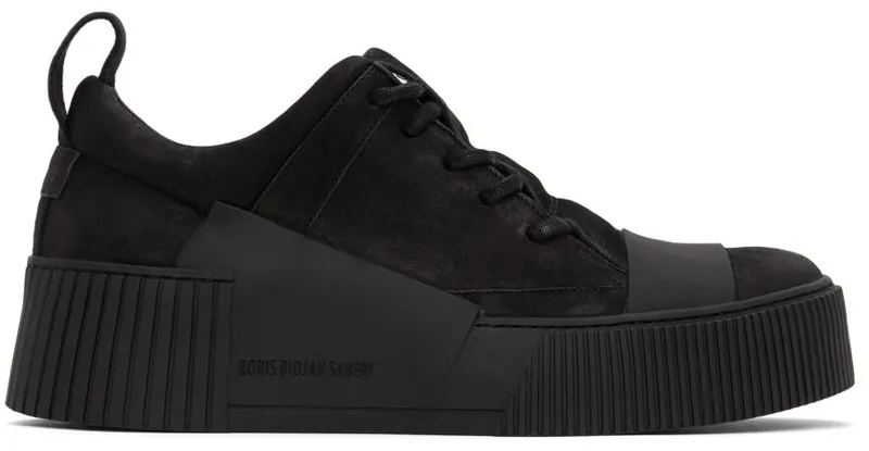 Boris Bidjan Saberi Black Suede Bamba 2.1 BLACK/BLACK (293-SS2200B2000000SM-0001)