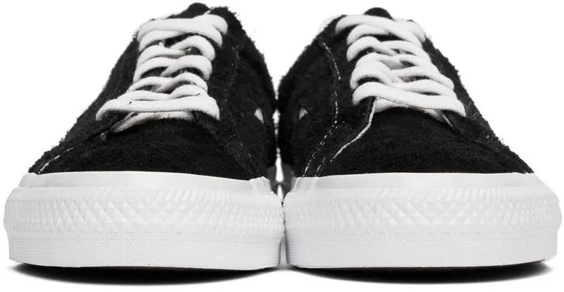 Converse Black Suede One Star Low Black (171587C)