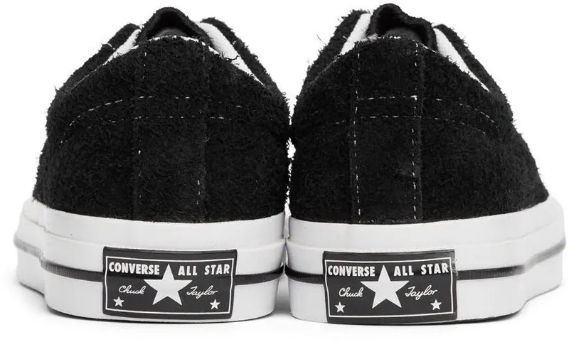 Converse Black Suede One Star Low Black (171587C)