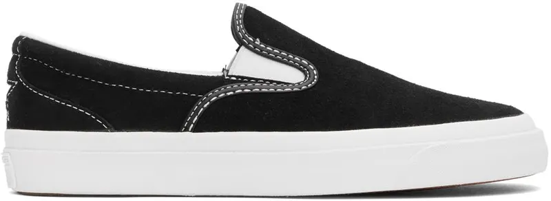 Converse Black Suede One Star Slip-On BLACK/WHITE/WHITE (160545C)
