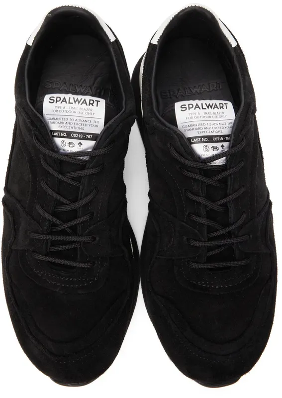 Spalwart Black Suede Trail Blazer Low (BS) Black (22037509999)