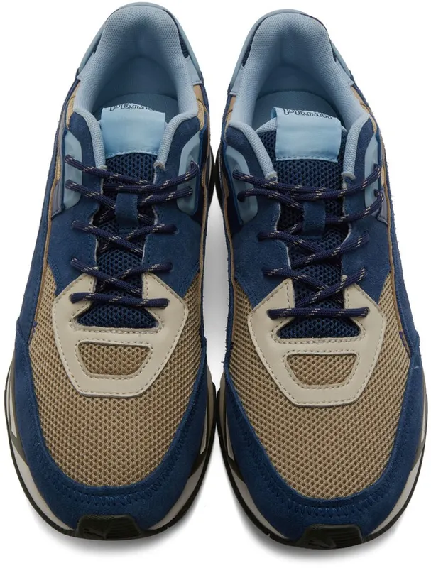 Maison Kitsuné Blue & Beige Puma Edition Mirage Sport BLUEBLUE DEPTHS-BLUE (38126801)