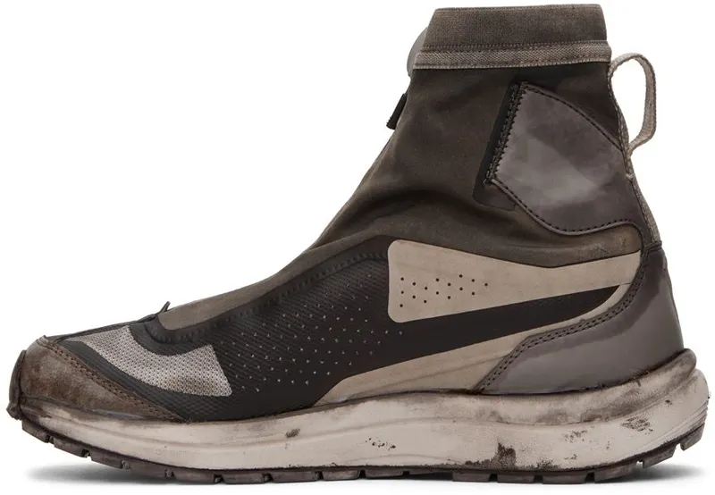 11 by Boris Bidjan Saberi Brown Salomon Edition Bamba 2 High DIRTY GREY (112 11xS)