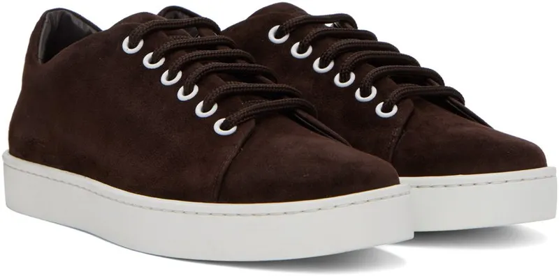 Manolo Blahnik Brown Semanada 2011 /1012 Dbrw & Wh (322-2227)