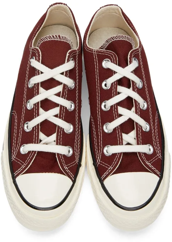 Converse Burgundy Chuck 70 Low Deep Bordeaux (171570C)