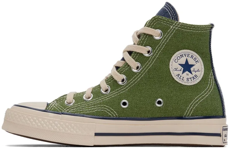 Converse Green & Navy Chuck 70 Hi Treeline/Midnight Na (172817C)