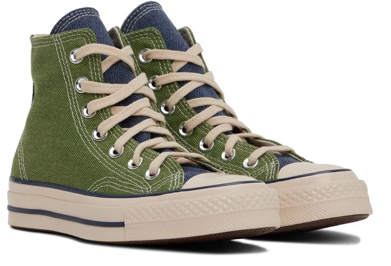 Converse Green & Navy Chuck 70 Hi Treeline/Midnight Na (172817C)