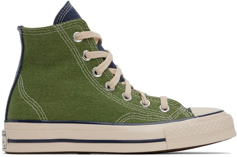 Converse Green & Navy Chuck 70 Hi Treeline/Midnight Na (172817C)