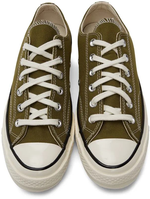 Converse Green Chuck 70 OX Low DARK MOSS/EGRET/BLA (171568C)
