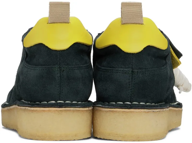 Clarks Originals Green Desert Run Low-Top Dark Green Suede (26169459)