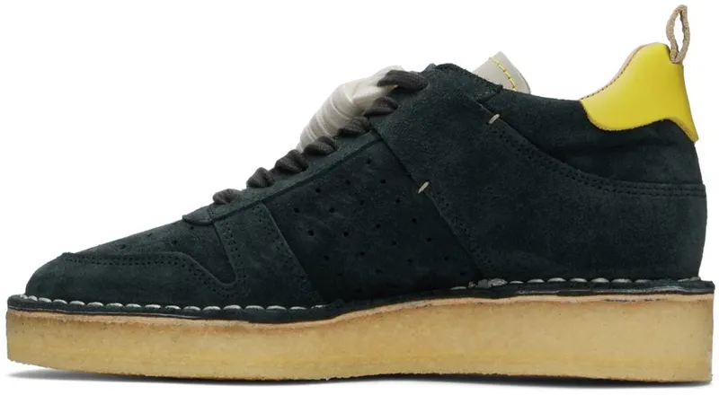 Clarks Originals Green Desert Run Low-Top Dark Green Suede (26169459)