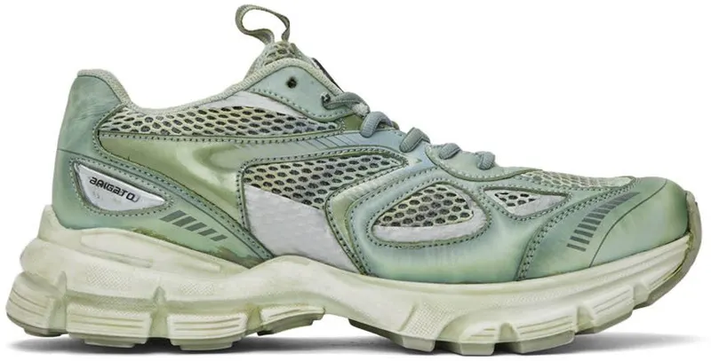 Axel Arigato Green Dip-Dye Marathon BELGIAN BLOCK (33115)
